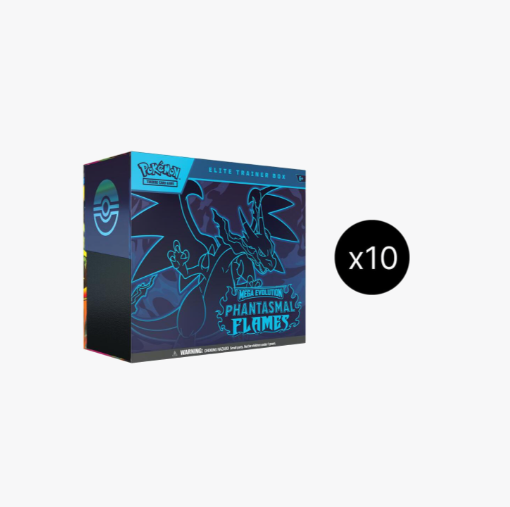 Phantasmal Flames Elite Trainer Box Case - ME02: Phantasmal Flames (PFL)