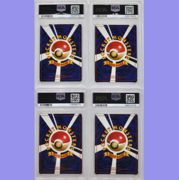 Pokemon Japanese Charizard, Venusaur,Blastoise, Snorlax CD Prom PSA 10 Gem Mint