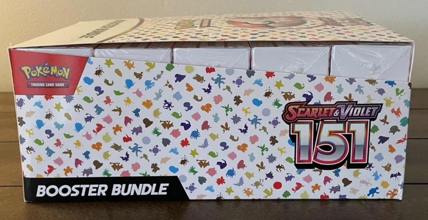 Pokemon TCG Scarlet & Violet 151 Booster Bundle Display Unsealed
