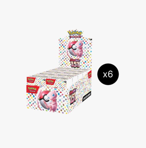 151 Booster Bundle Display Case - SV: Scarlet & Violet 151 (MEW)